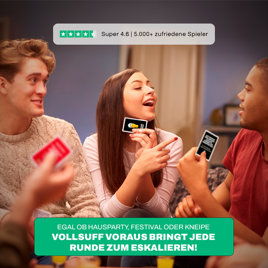 VOLLSUFF VORAUS - Das ultimative Trinkspiel-Set