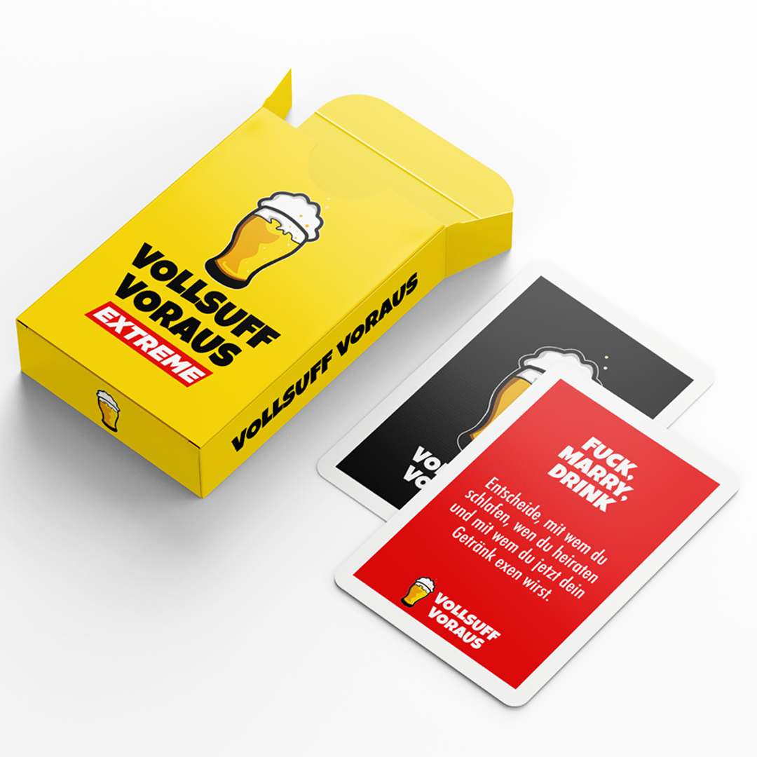 VOLLSUFF VORAUS – Das ultimative Trinkspiel-Set
