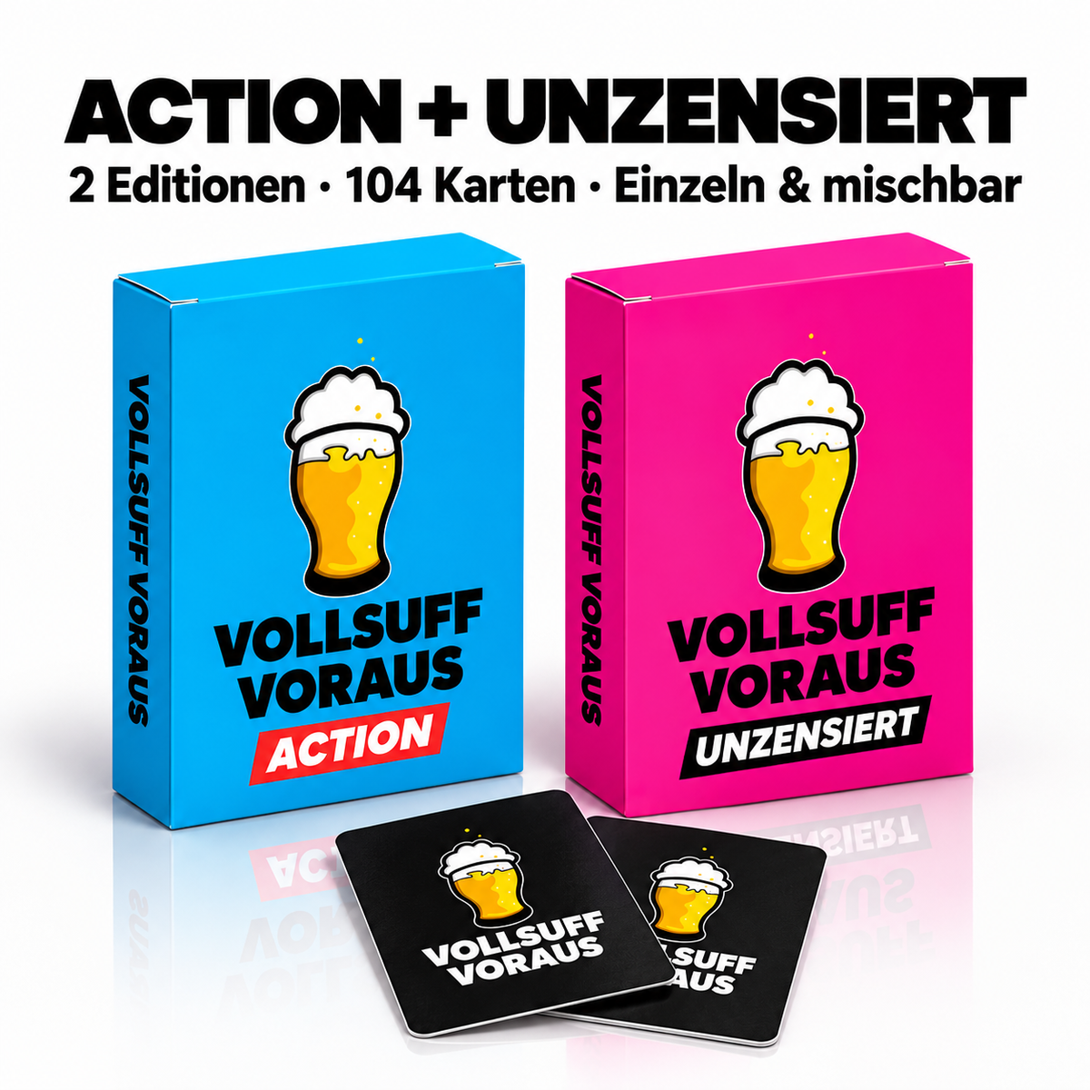 Vollsuff Voraus – Action & Unzensiert Duo