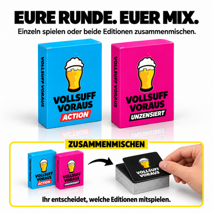 Vollsuff Voraus – Action & Unzensiert Duo