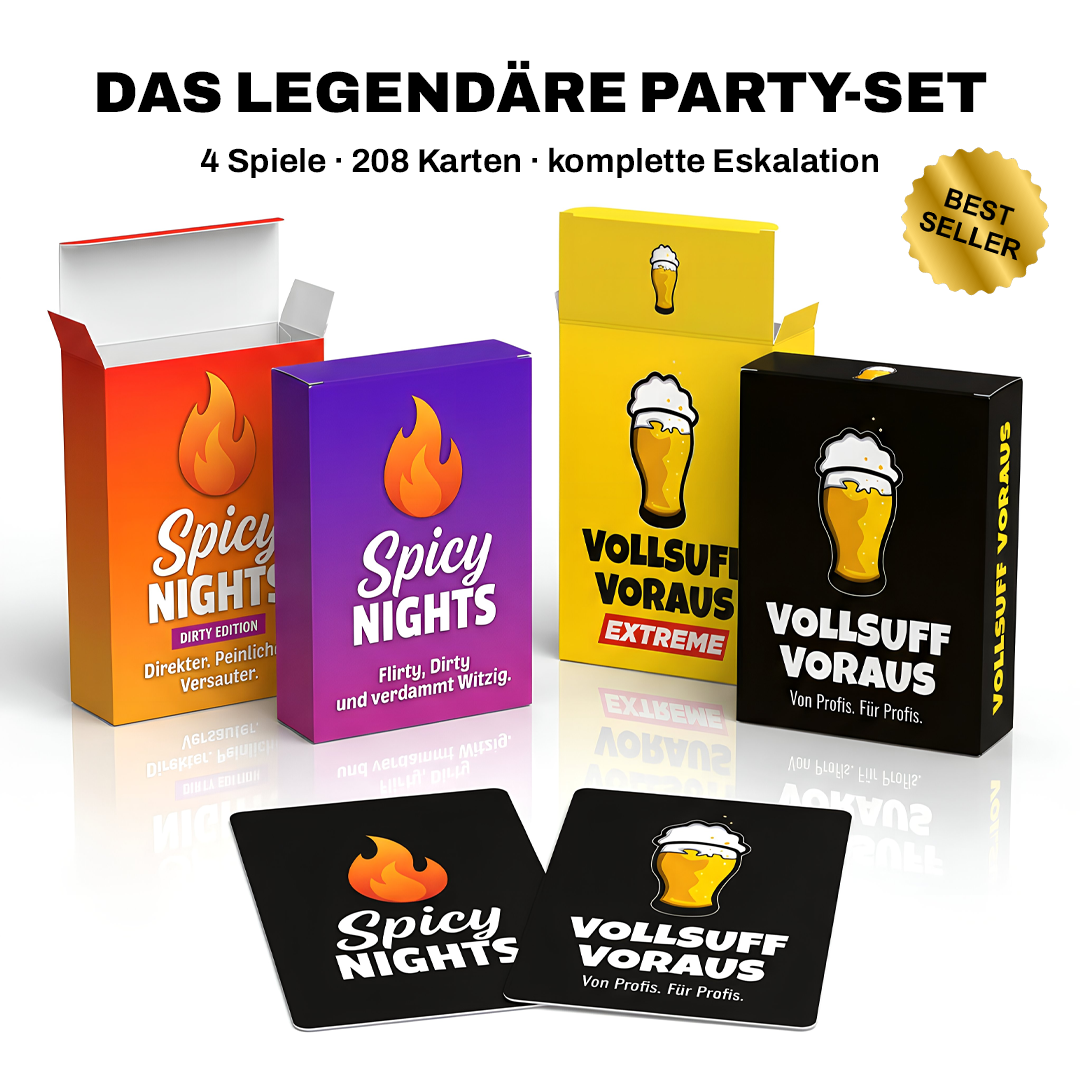 DAS LEGENDÄRE PARTY-SET
