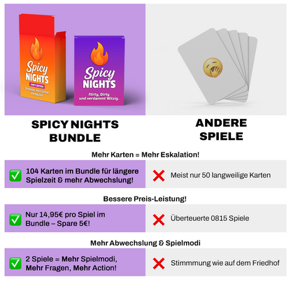 SPICY NIGHTS - Das Ultimative Spicy Spiele Bundle