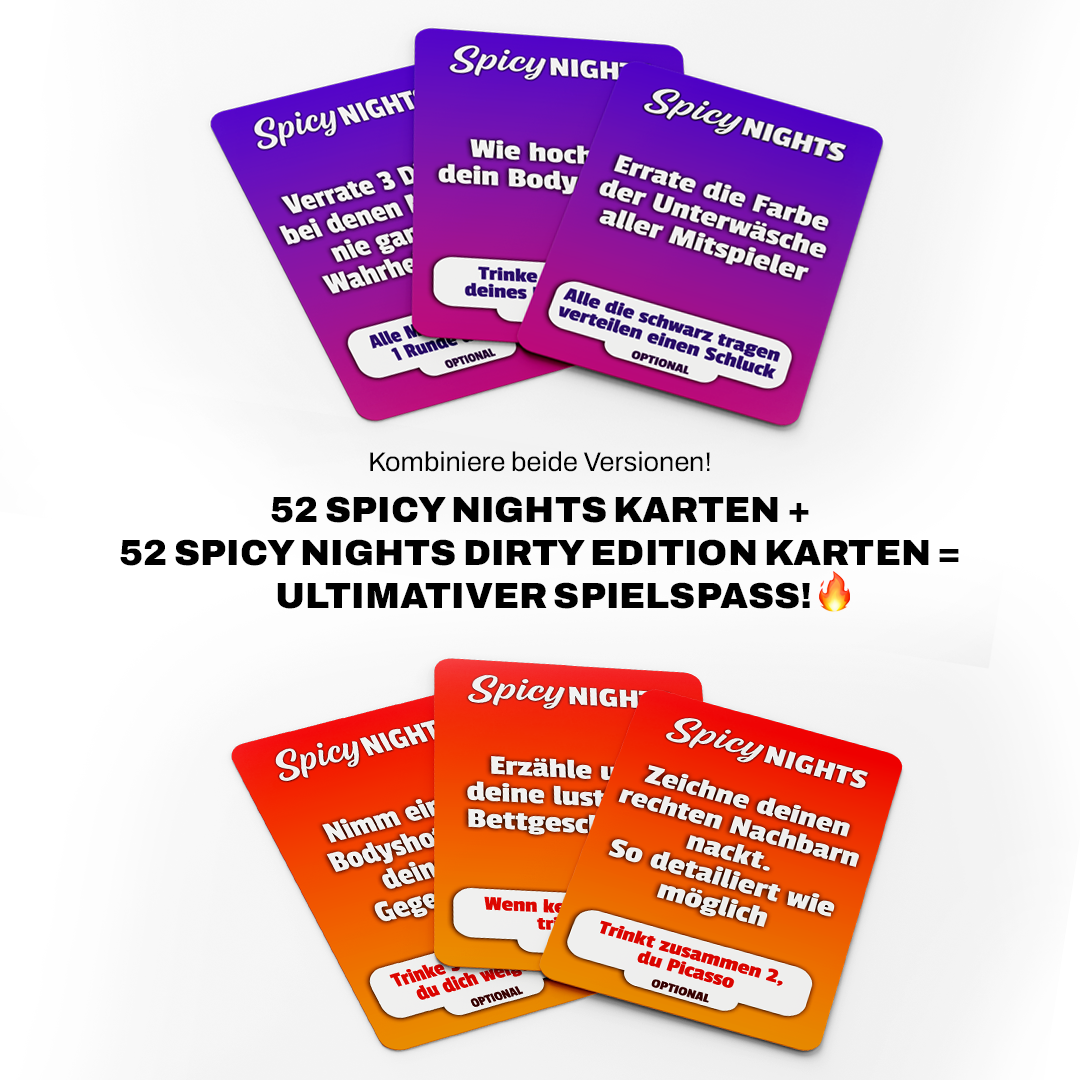 SPICY NIGHTS - Das Ultimative Spicy Spiele Bundle