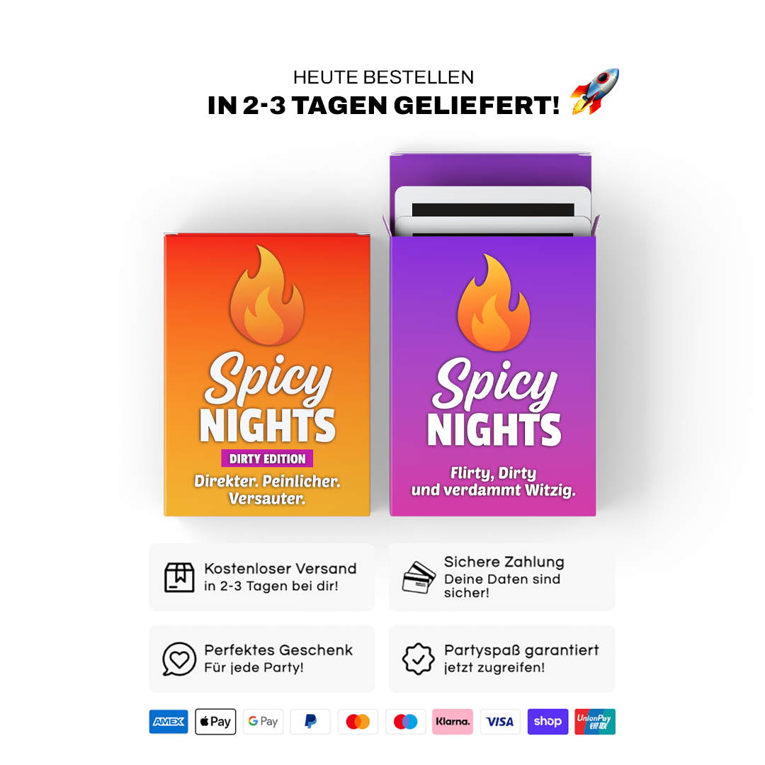 SPICY NIGHTS - Das Ultimative Spicy Spiele Bundle